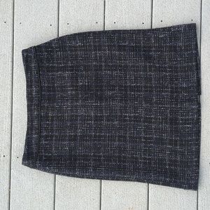 Banana Republic Wool Blend Tweed Pencil Skirt